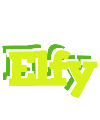 Elfy citrus logo