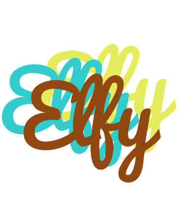 Elfy cupcake logo