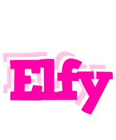 Elfy dancing logo