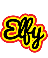 Elfy flaming logo