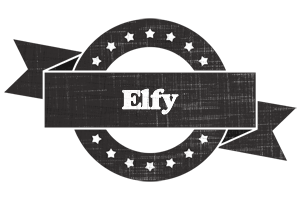 Elfy grunge logo