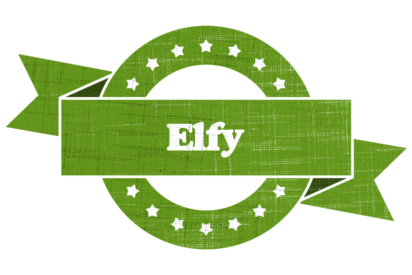 Elfy natural logo