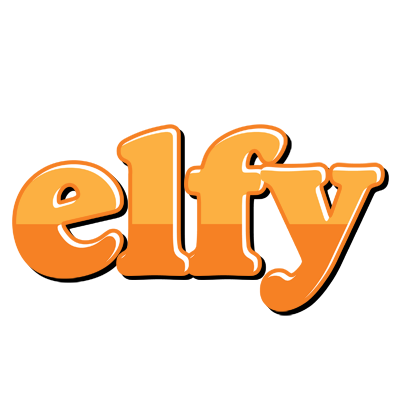 Elfy orange logo
