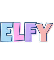 Elfy pastel logo