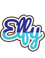 Elfy raining logo