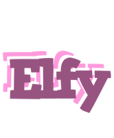 Elfy relaxing logo