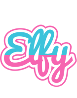 Elfy woman logo