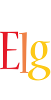 Elg birthday logo