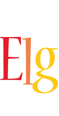 Elg birthday logo