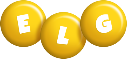 Elg candy-yellow logo