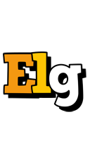 Elg cartoon logo