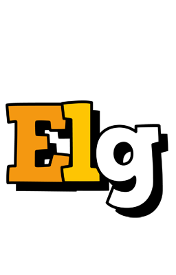 Elg cartoon logo