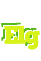 Elg citrus logo