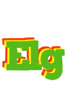 Elg crocodile logo