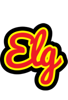 Elg fireman logo