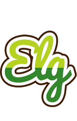 Elg golfing logo
