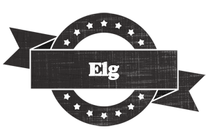 Elg grunge logo