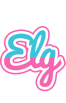 Elg woman logo