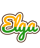 Elga banana logo