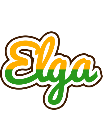 Elga banana logo