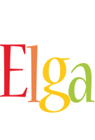 Elga birthday logo