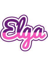 Elga cheerful logo