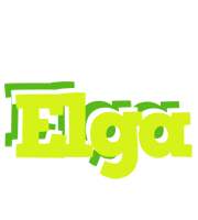 Elga citrus logo