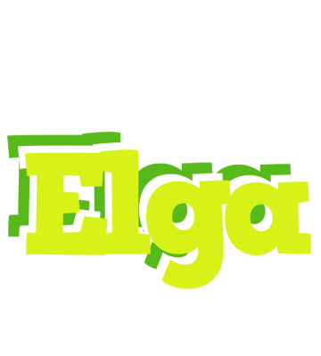 Elga citrus logo
