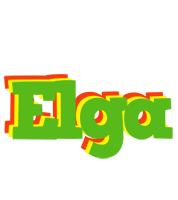 Elga crocodile logo