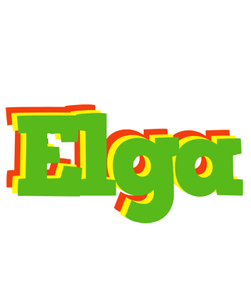 Elga crocodile logo