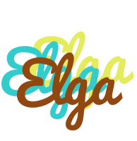 Elga cupcake logo