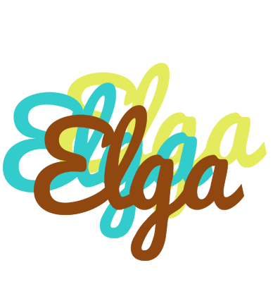 Elga cupcake logo