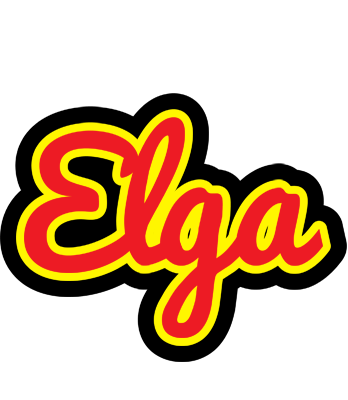 Elga fireman logo