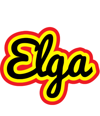 Elga flaming logo