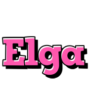 Elga girlish logo