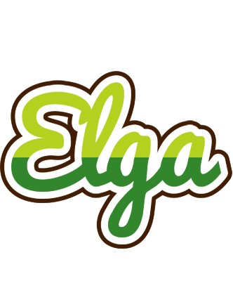 Elga golfing logo