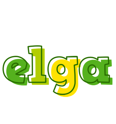 Elga juice logo