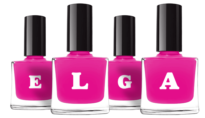 Elga nails logo