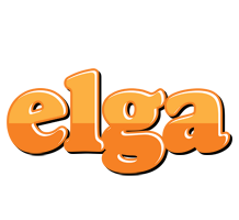 Elga orange logo