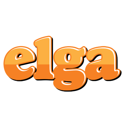 Elga orange logo