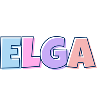 Elga pastel logo