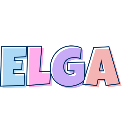 Elga pastel logo