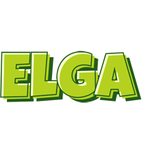 Elga summer logo