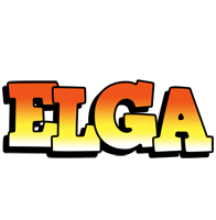 Elga sunset logo