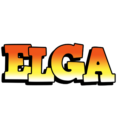 Elga sunset logo