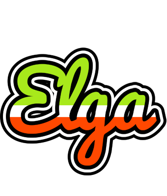 Elga superfun logo