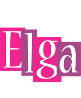 Elga whine logo