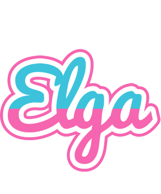Elga woman logo