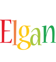 Elgan birthday logo