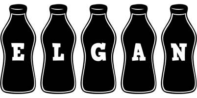Elgan bottle logo